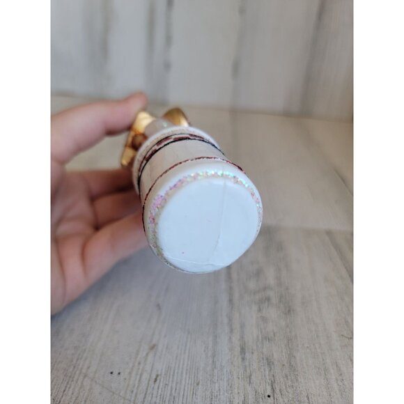 OWC old world Kitchen utensils blown glass glitter ornament Xmas - Picture 8 of 9